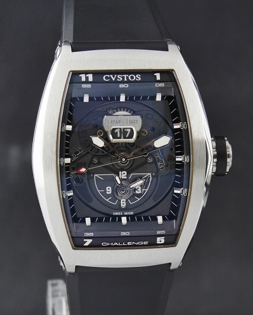 (image for) LIKE NEW CVSTOS PVD STAINLESS STEEL CHALLENGE TWIN TIME